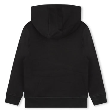 Sudadera BOSS negra para niño y adolescente